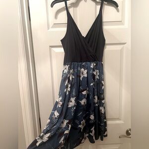 ININ Boho Floral Dress With Adjustable Straps & Pockets